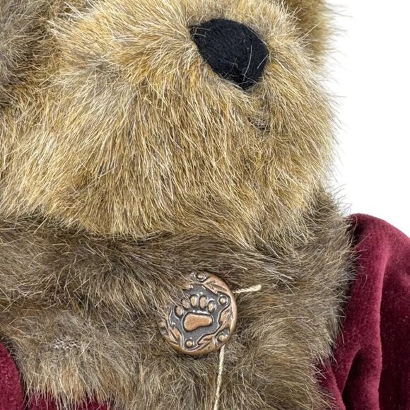 Boyds Bears & Friends "Mr Baybeary" Plush J.B. Bean Christmas Bear Christmas - Picture 4 of 8